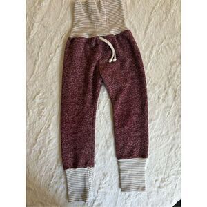 Childhoods Clothing 3T Skinny Sweats Burgundy